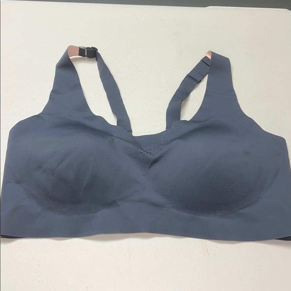 Avia Charcoal Seamless  Sports Bra Sz 3XL DD